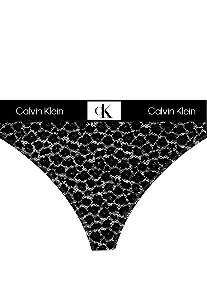 Calvin Klein Underwear T-String MODERN THONG (FF) im modernen Animal-Print von Calvin Klein Underwear