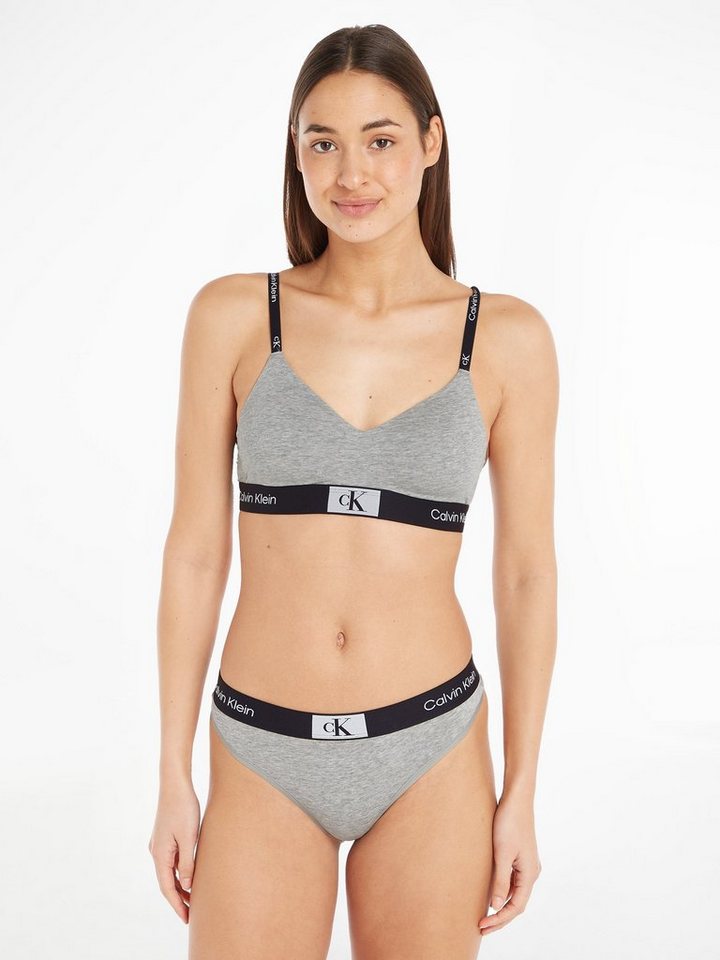 Calvin Klein Underwear T-String MODERN THONG mit klassischem Logobund von Calvin Klein Underwear