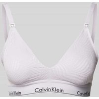 Calvin Klein Underwear Triangel-BH mit Spitzenbesatz Modell 'MODERN LACE' in Flieder, Größe M von Calvin Klein Underwear