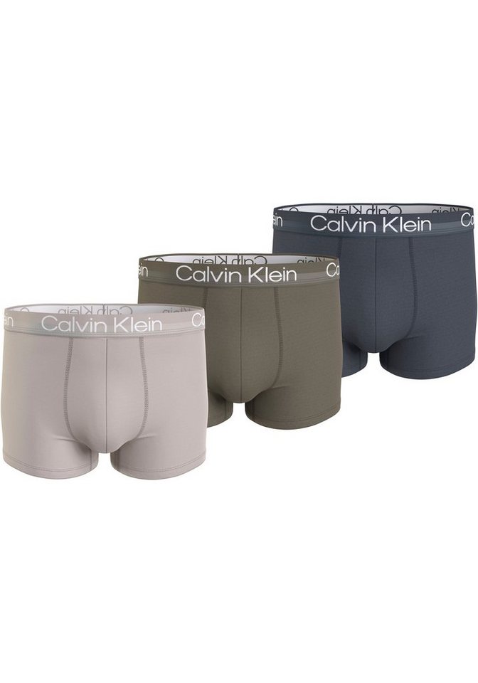 Calvin Klein Underwear Trunk (Packung, 3-St) mit Logoschriftzug auf dem Bund von Calvin Klein Underwear