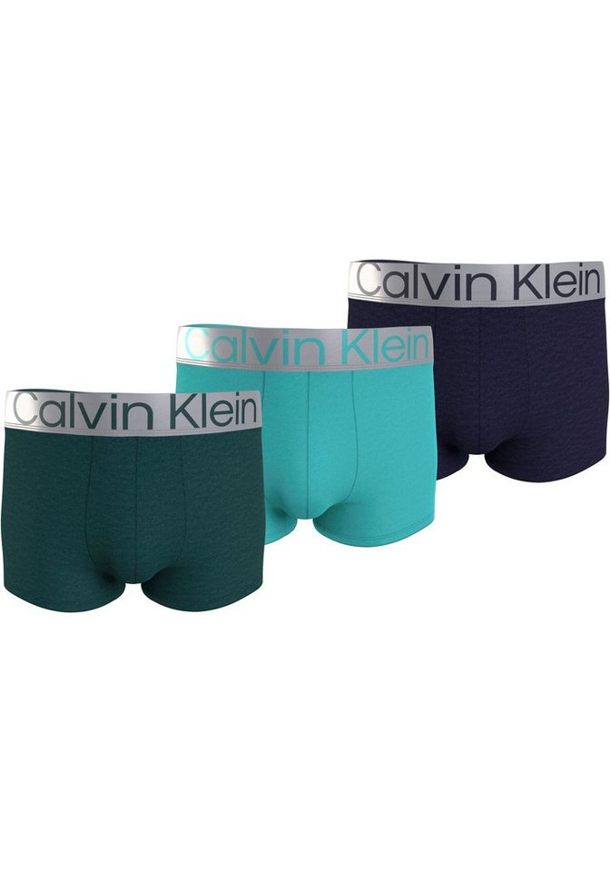 Calvin Klein Underwear Trunk (Packung, 3-St., 3er-Pack) mit Logoschriftzug auf dem Bund von Calvin Klein Underwear