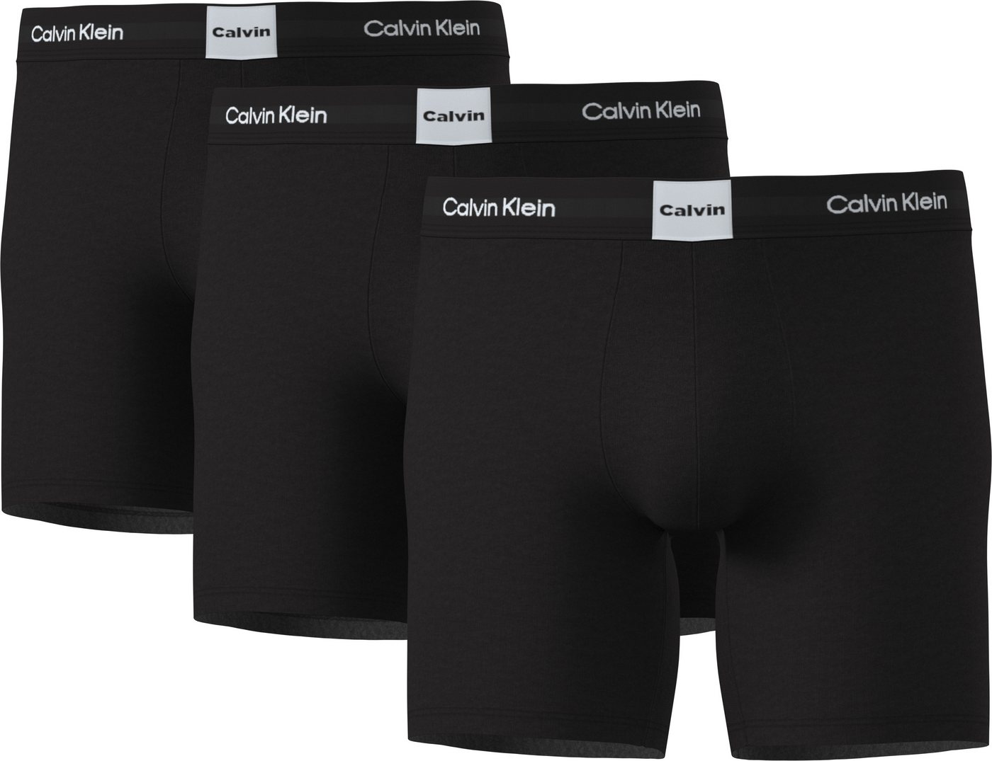 Calvin Klein Underwear Boxer BOXER BRIEF 3PK (Packung, 3-St., 3er-Pack) Mit elastischem Bund von Calvin Klein Underwear