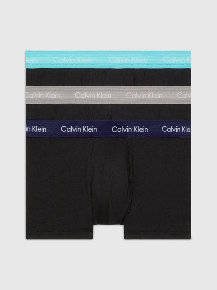 Calvin Klein Underwear Trunk LOW RISE TRUNK 3PK (Packung, 3-St., 3er-Pack) mit Logoschriftzügen von Calvin Klein Underwear