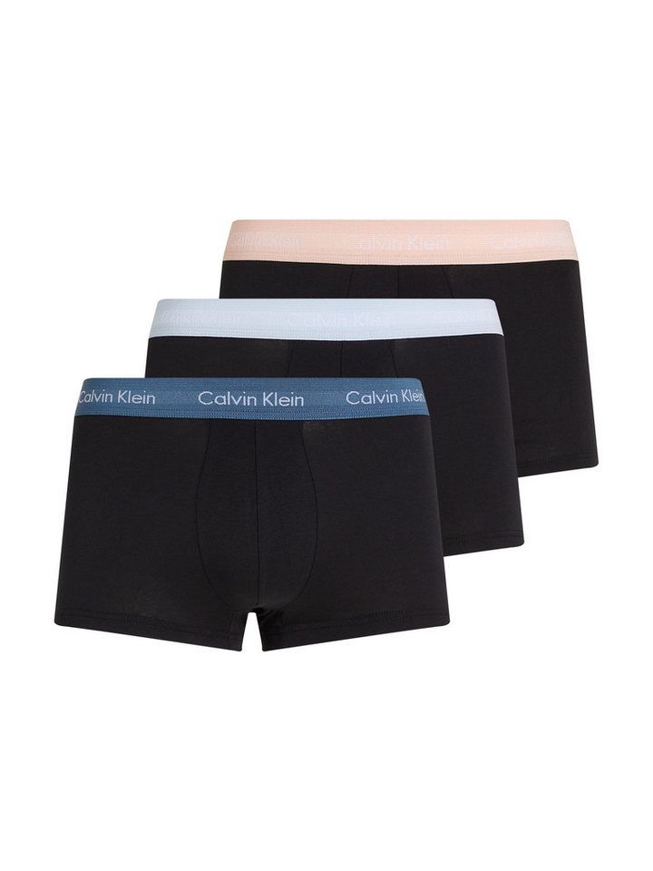 Calvin Klein Underwear Trunk LOW RISE TRUNK 3PK (Packung, 3-St., 3er-Pack) mit Logoschriftzügen von Calvin Klein Underwear