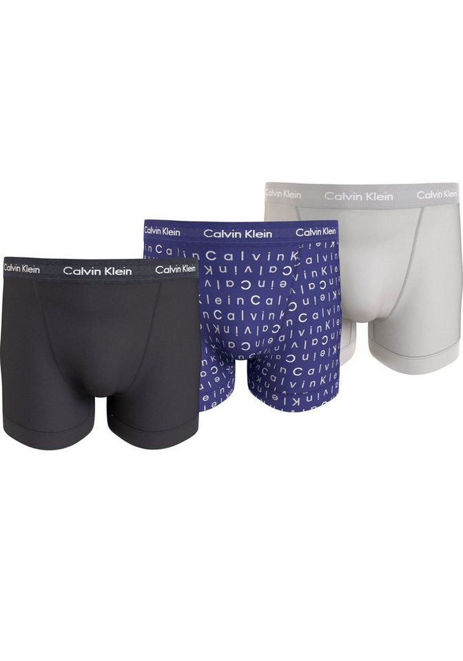 Calvin Klein Underwear Trunk TRUNK 3PK (Packung, 3-St., 3er-Pack) mit Logo-Elastikbund von Calvin Klein Underwear