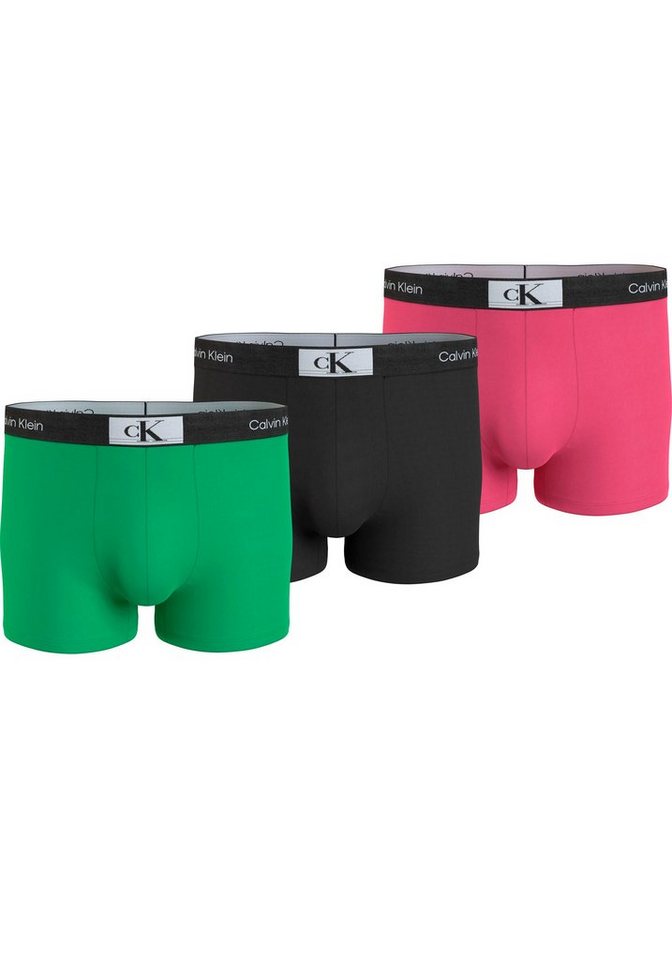 Calvin Klein Underwear Trunk TRUNK 3PK (Packung, 3-St., 3er-Pack) mit Logo-Elastikbund von Calvin Klein Underwear