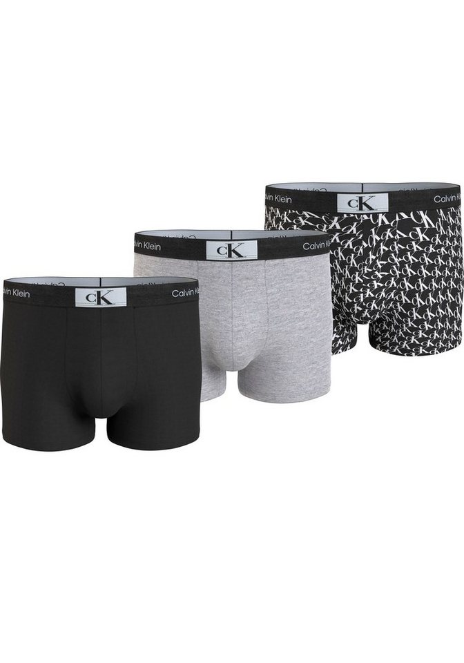 Calvin Klein Underwear Trunk TRUNK 3PK (Packung, 3-St., 3er-Pack) mit Logo-Elastikbund von Calvin Klein Underwear