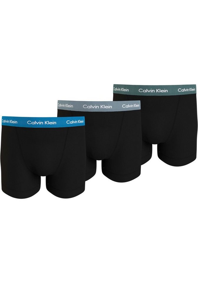 Calvin Klein Underwear Trunk TRUNK 3PK (Packung, 3-St., 3er-Pack) mit Logo-Elastikbund von Calvin Klein Underwear