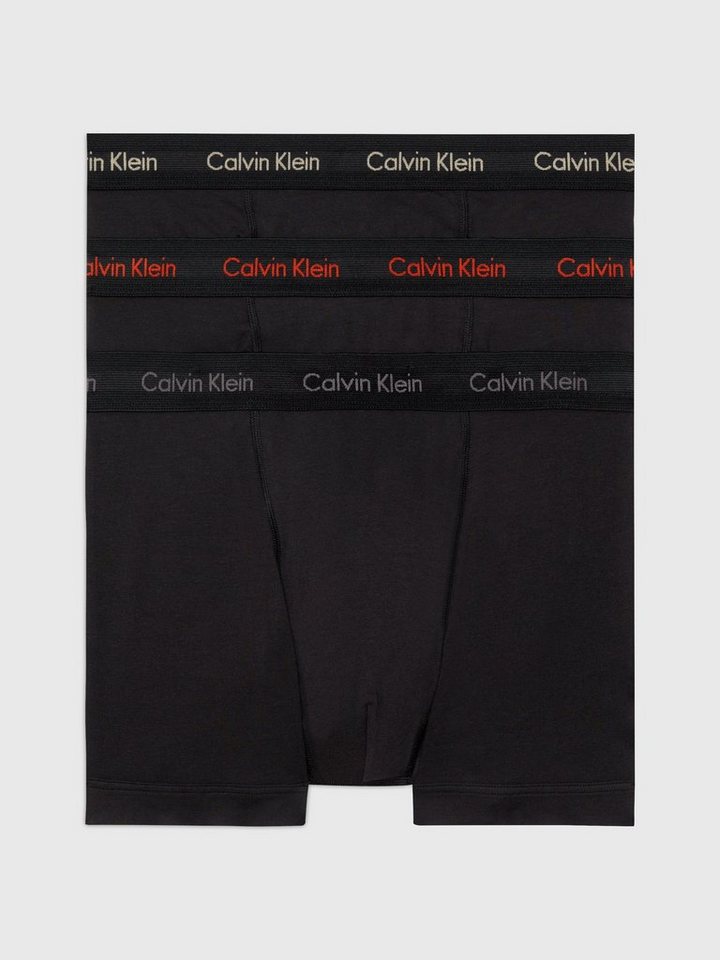 Calvin Klein Underwear Trunk TRUNK 3PK (Packung, 3-St., 3er-Pack) mit Logo-Elastikbund von Calvin Klein Underwear