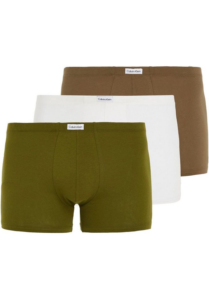 Calvin Klein Underwear Trunk TRUNK 3PK (Packung, 3er-Pack) mit Calvin Klein Logo-Elastikbund von Calvin Klein Underwear