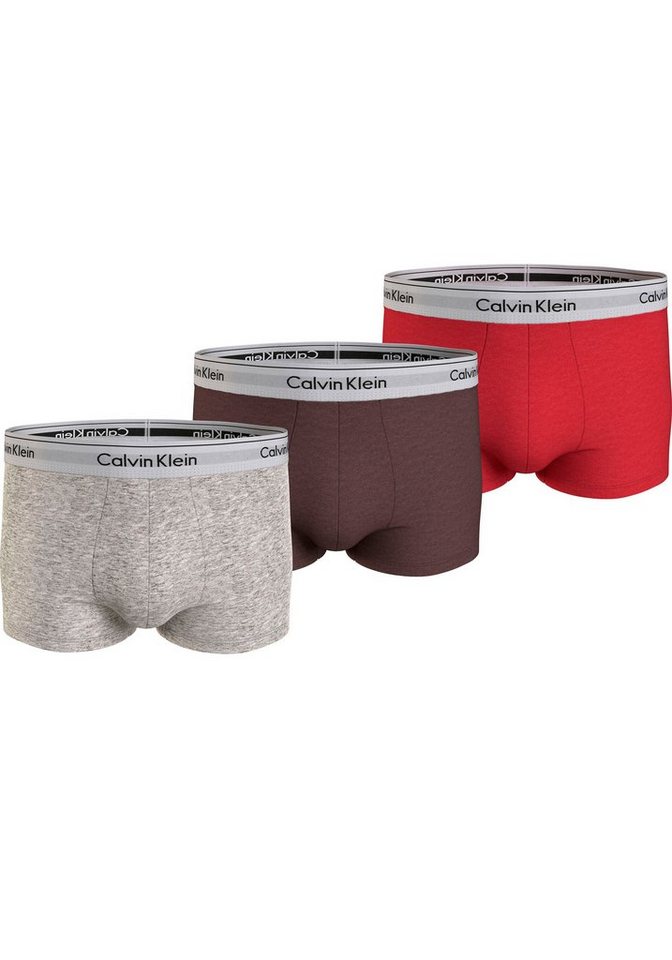 Calvin Klein Underwear Trunk TRUNK 3PK (Packung, 3er-Pack) mit Logo-Elastikbund von Calvin Klein Underwear