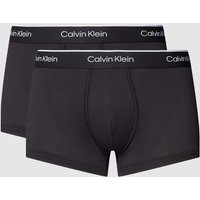 Calvin Klein Underwear Trunks im 2er-Pack mit Label-Detail in Black, Größe S von Calvin Klein Underwear