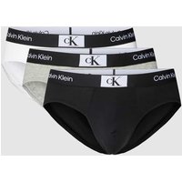 Calvin Klein Underwear Slips im 3er-Pack in Mittelgrau Melange, Größe XXL von Calvin Klein Underwear