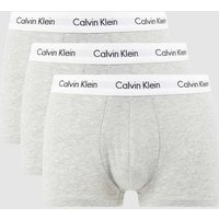 Calvin Klein Underwear Trunks im 3er-Pack - kurzes Bein in Hellgrau, Größe L von Calvin Klein Underwear