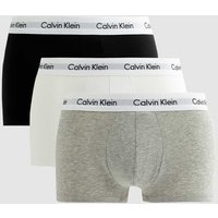 Calvin Klein Underwear Trunks im 3er-Pack - kurzes Bein in Mittelgrau Melange, Größe XS Calvin Klein Underwear Trunks im 3er-Pack - kurzes Bein in Mittelgrau Melange, Größe XS von Calvin Klein Underwear