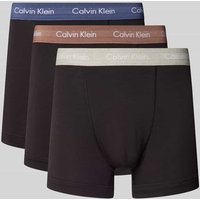 Calvin Klein Underwear Trunks mit Logo-Bund im 3er-Pack in Black, Größe S Calvin Klein Underwear Trunks mit Logo-Bund im 3er-Pack in Black, Größe S von Calvin Klein Underwear