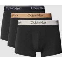 Calvin Klein Underwear Trunks mit elastischem Bund im 3er-Pack in Black, Größe XL von Calvin Klein Underwear