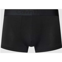 Calvin Klein Underwear Trunks mit elastischem Logo-Bund im 3er-Pack in Black, Größe M von Calvin Klein Underwear