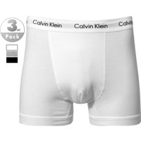 Calvin Klein Underwear Herren Trunks grau Baumwolle unifarben von Calvin Klein Underwear