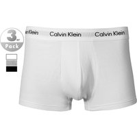 Calvin Klein Underwear Herren Trunks grau Baumwolle unifarben von Calvin Klein Underwear