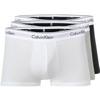 Calvin Klein Underwear Herren Trunks grau Baumwolle unifarben von Calvin Klein Underwear