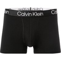 Calvin Klein Underwear Herren Trunks schwarz Baumwolle unifarben von Calvin Klein Underwear