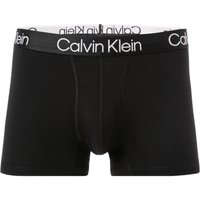 Calvin Klein Underwear Herren Trunks schwarz Baumwolle unifarben von Calvin Klein Underwear