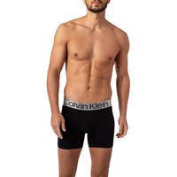 Calvin Klein Underwear Herren Trunks schwarz Baumwolle unifarben von Calvin Klein Underwear