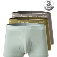 Calvin Klein Underwear Herren Trunks grau Baumwolle unifarben von Calvin Klein Underwear