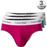 Calvin Klein Underwear Herren Slips grau Baumwolle unifarben von Calvin Klein Underwear