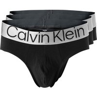 Calvin Klein Underwear Herren Slips schwarz Baumwolle unifarben von Calvin Klein Underwear