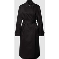 Calvin Klein Womenswear Trenchcoat mit Taillengürtel in Black, Größe 36 von Calvin Klein Womenswear