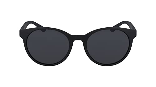 CALVIN KLEIN EYEWEAR Unisex CK20543S-001 Sonnenbrille,Matte Black/Solid Smoke, 52-20-145 von Calvin Klein