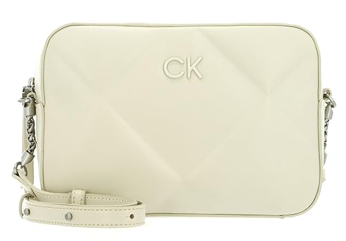 Calvin Klein Re-Lock Quilt Camera Bag Dk Ecru von Calvin Klein