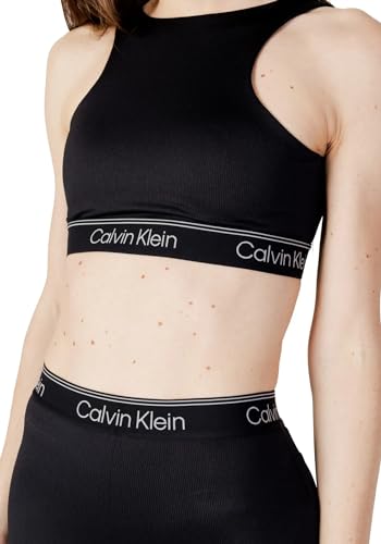 Calvin Klein 00GWS3K123BAE WO - MEDIUM Support Sports Bra (Black, S) von Calvin Klein