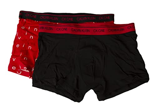 Calvin Klein 2er-Pack Herren-Boxershorts CK elastisch auf Sicht Artikel NB2670A Trunk 2PK, 6LP Falling Logo Print Exact/Black, L Calvin Klein 2er-Pack Herren-Boxershorts CK elastisch auf Sicht Artikel NB2670A Trunk 2PK, 6LP Falling Logo Print Exact/Black, L von Calvin Klein