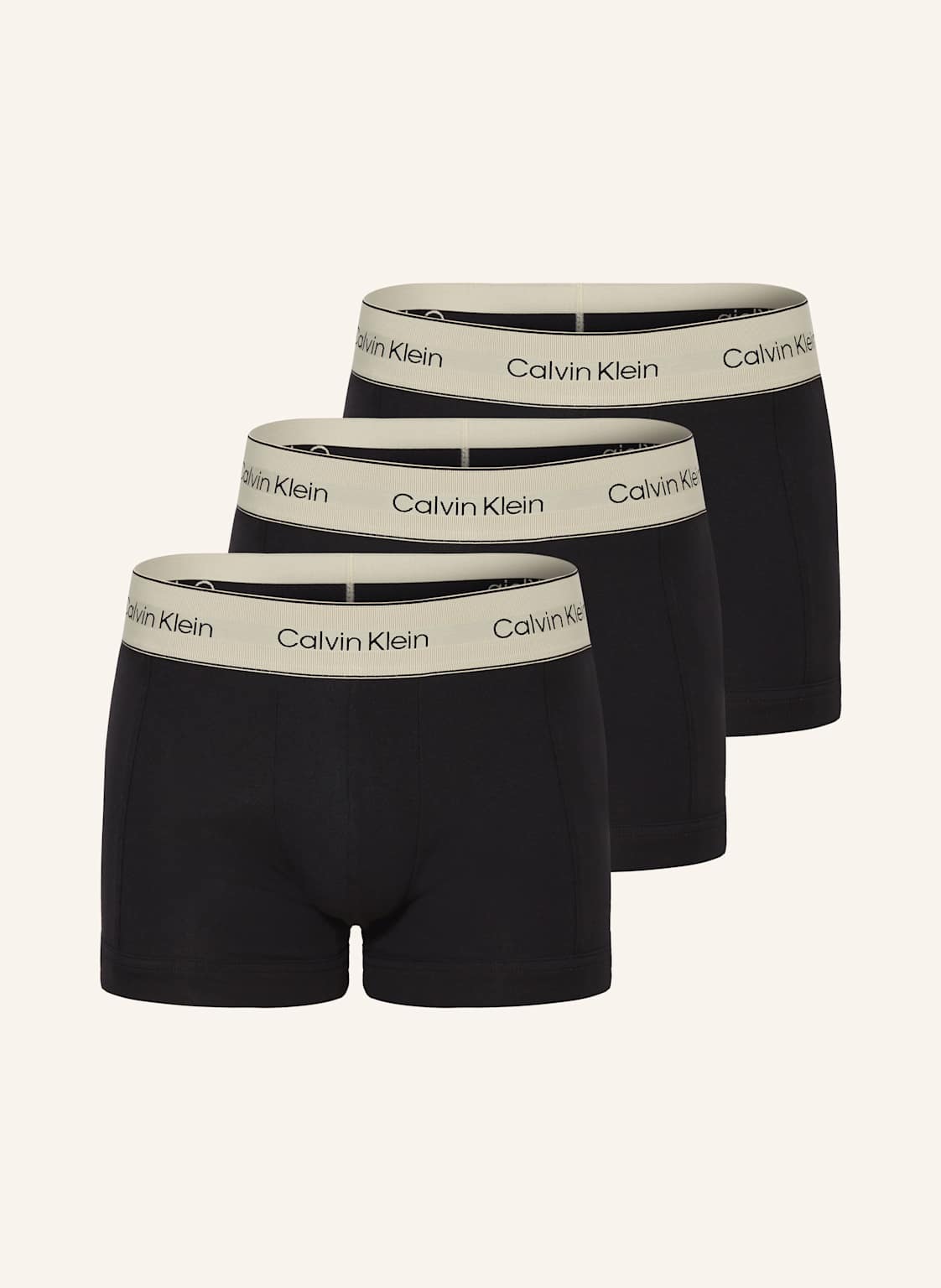 Calvin Klein 3er-Pack Boxershorts Heritage Cotton Stretch schwarz Calvin Klein 3er-Pack Boxershorts Heritage Cotton Stretch schwarz von Calvin Klein