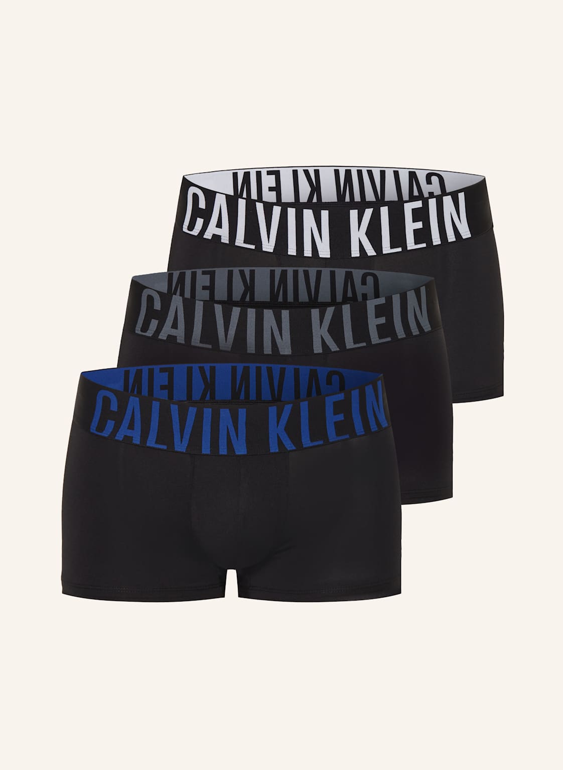 Calvin Klein 3er-Pack Boxershorts Intense Power Micro Low Rise schwarz von Calvin Klein