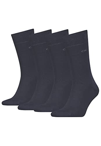 Calvin Klein 4 Paar Sneaker Classic Socken Herren , Farbe:Navy, Socken & Strümpfe:43-46 von Calvin Klein