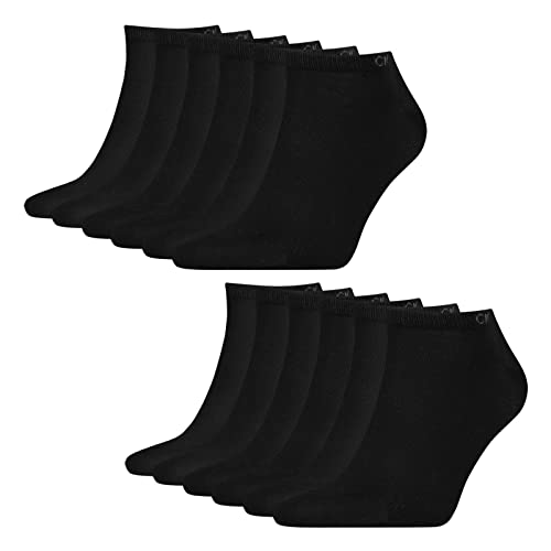 Calvin Klein 6 Paar Low Cut Sneaker Socken Herren Kurzsocke , Farbe:Black, Socken & Strümpfe:39-42 von Calvin Klein