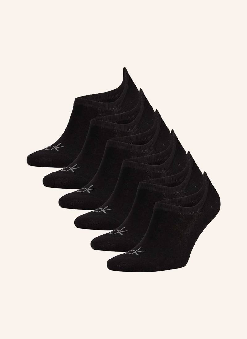 Calvin Klein 6er-Pack Sneakersocken schwarz von Calvin Klein