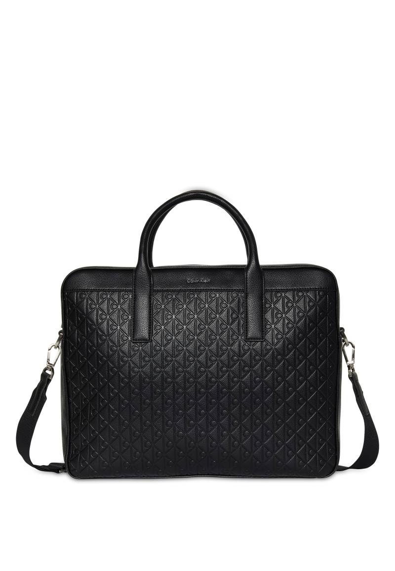 Calvin Klein Aktentasche "EMBLEM EMBOSS COMMUTER" Umhängetasche, Schultertasche, Businesstasche von Calvin Klein