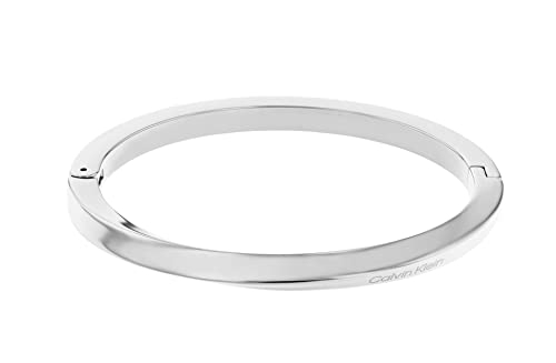 Calvin Klein Armreif für Damen Kollektion TWISTED RING aus Edelstahl - 35000312 von Calvin Klein