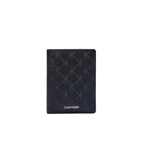 Calvin Klein Art K50K512686 Herrengeldbörse, Black Flag Monogram, Taglia Unica von Calvin Klein