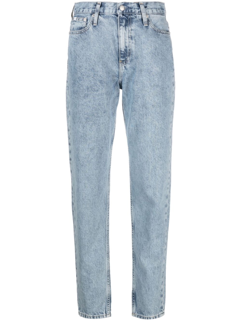 Calvin Klein Ausgeblichene Jeans - Blau von Calvin Klein