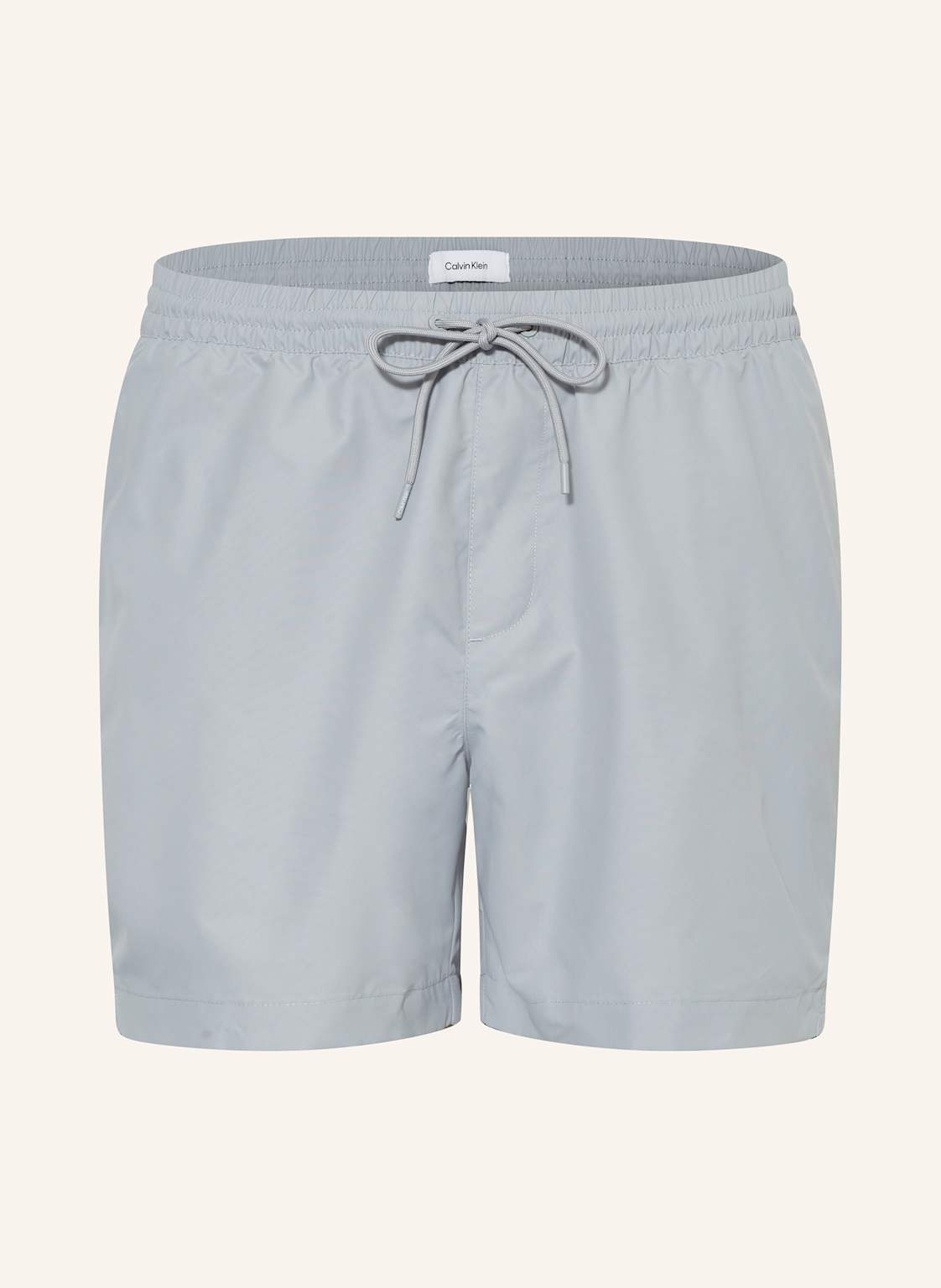 Calvin Klein Badeshorts Logo Tape grau von Calvin Klein