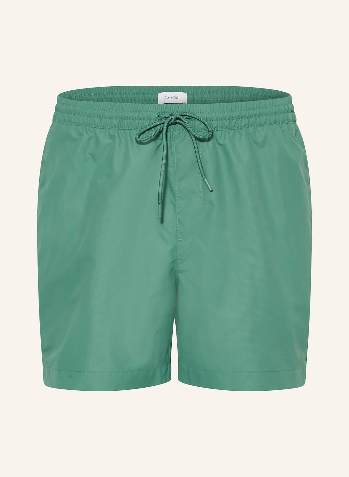 Calvin Klein Badeshorts Logo Tape gruen von Calvin Klein