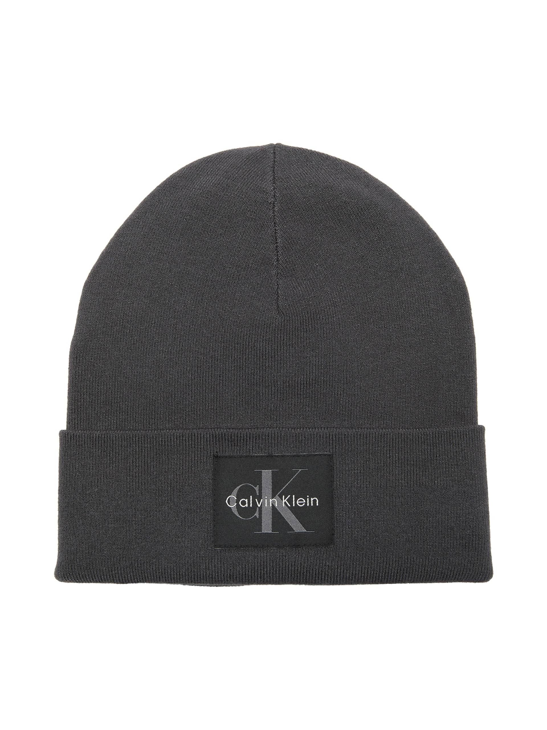 Calvin Klein Beanie "MONOLOGO PATCH BEANIE" von Calvin Klein
