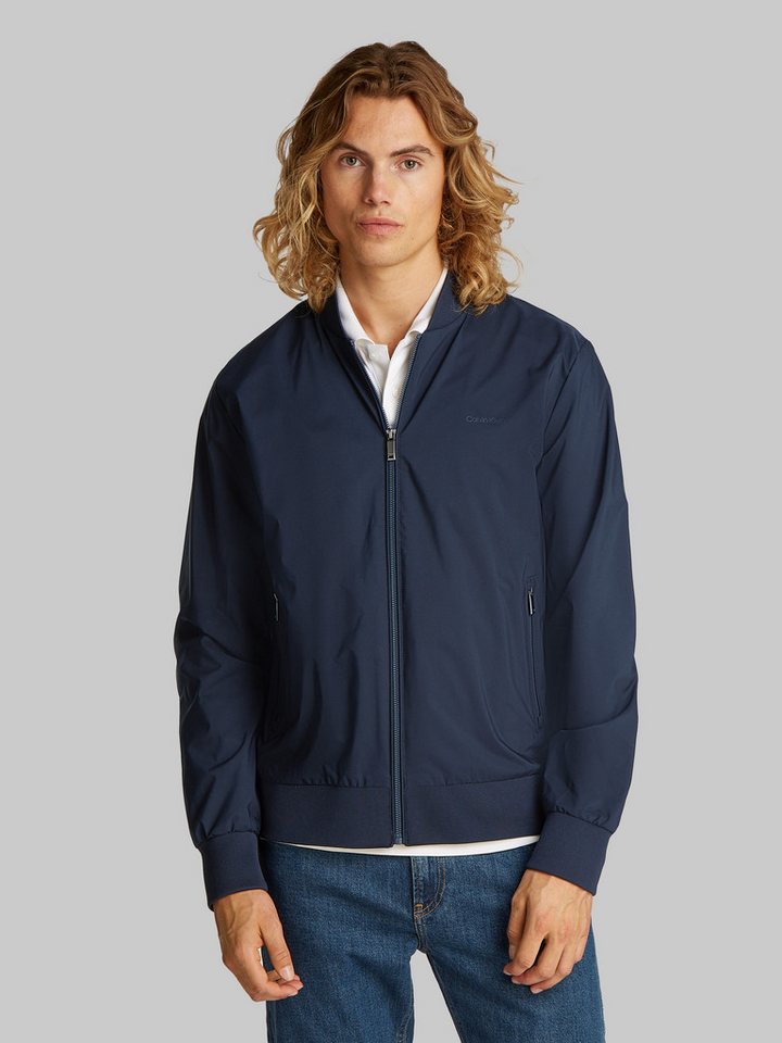 Calvin Klein Bomberjacke Regular fit, mit Rundhalsausschnitt von Calvin Klein