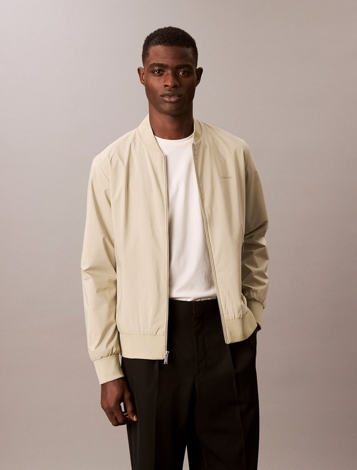 Calvin Klein Bomberjacke Regular fit, mit Rundhalsausschnitt von Calvin Klein